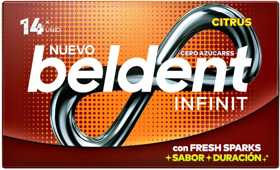 Beldent Infinit Citrus x14 - Nerilan Uruguay